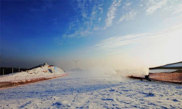 宜昌百里荒滑雪场